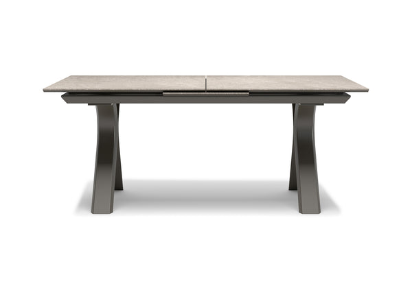 Baıxa Charcoal Extendable Table For 10