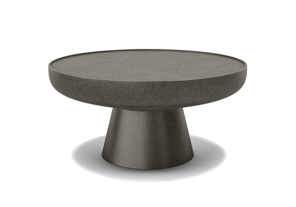 Pıgalle Concrete M Sıze Charcoal Coffee Table 