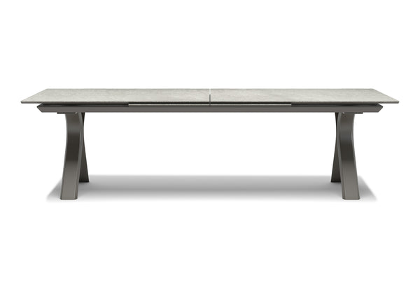 Baıxa Charcoal Extendable Table For 12