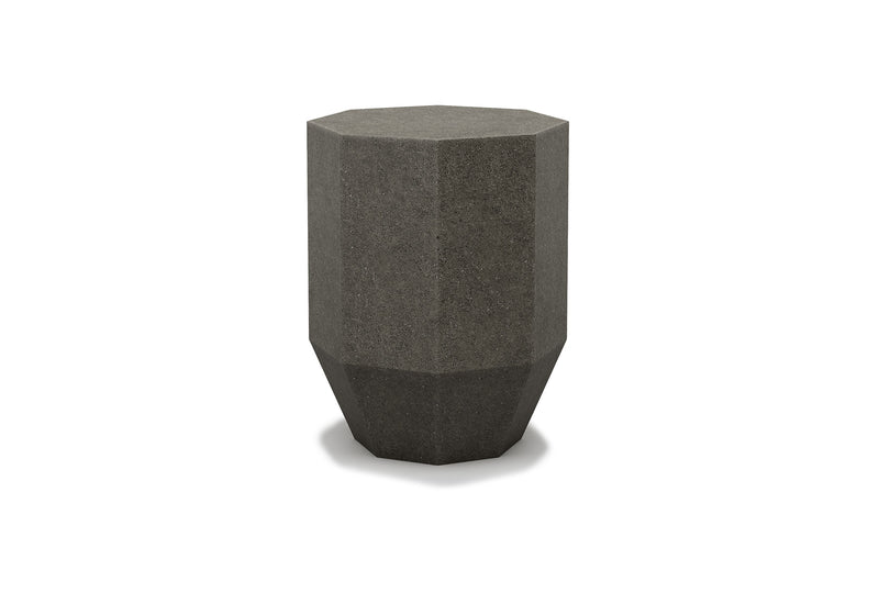 Gemma S Concrete Charcoal Sehpa