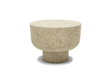 Camılla M Concrete Travertıne Coffee Table 